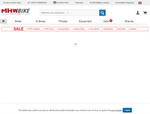 Tablet Screenshot of mhw-bike.com